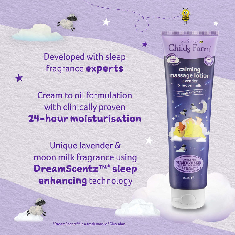 Child's Farm SlumberTime Calming Massage Lotion 150ml Baby Products Wholesaler