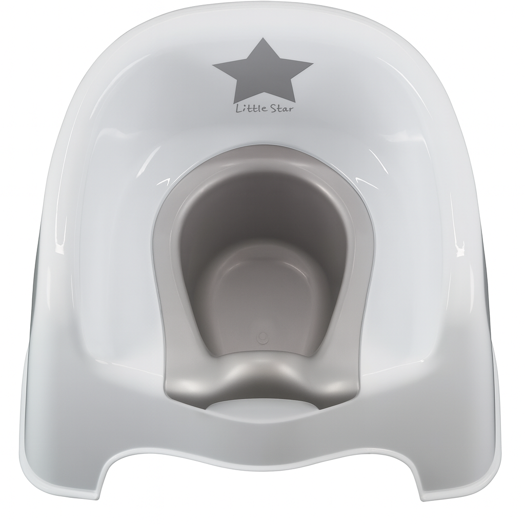 Strata Deluxe Silver Lining Baby Toddler Potty Training Toilet Chair Little Star