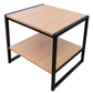 Modern Side Table End Table Storage Shelf Living Room Bedroom Bedside Unit