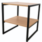 Modern Side Table End Table Storage Shelf Living Room Bedroom Bedside Unit