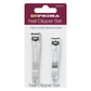 Nail Clipper Finger Toe Clippers Set Stainless Steel Thick Cutters Chiropody 2Pc
