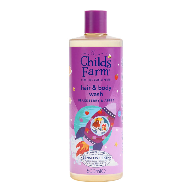 Child's Farm Hair & Bodywash Blackberry & Apple 500ml Baby Products Wholesaler