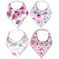 Copper Pearl Bibs Bloom 4Pk Baby Products Wholesaler