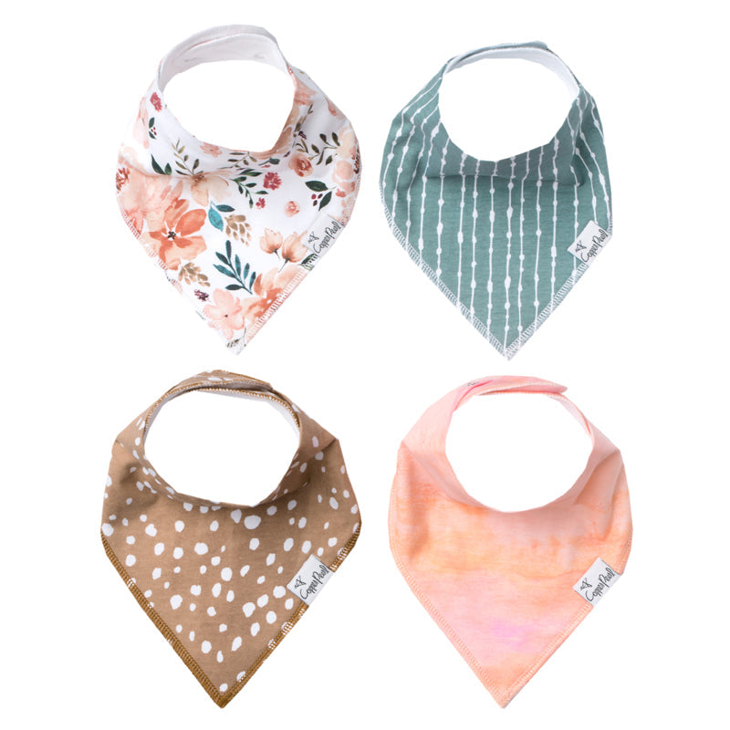 Copper Pearl Bibs Fawn 4Pk Baby Products Wholesaler