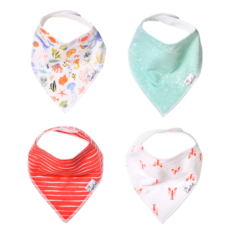 Copper Pearl Bibs Nautical 4Pk Baby Products Wholesaler