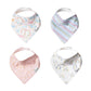 Copper Pearl Bibs Whimsy 4Pk Baby Products Wholesaler
