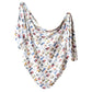 Copper Pearl Knitted Swaddle Blanket Diesel Baby Products Wholesaler