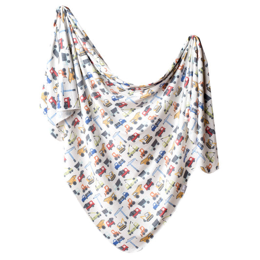 Copper Pearl Knitted Swaddle Blanket Diesel Baby Products Wholesaler