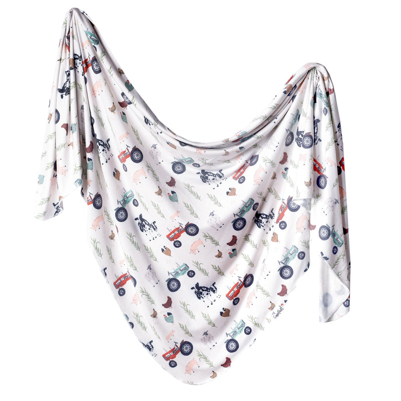 Copper Pearl Knitted Swaddle Blanket Jo Baby Products Wholesaler