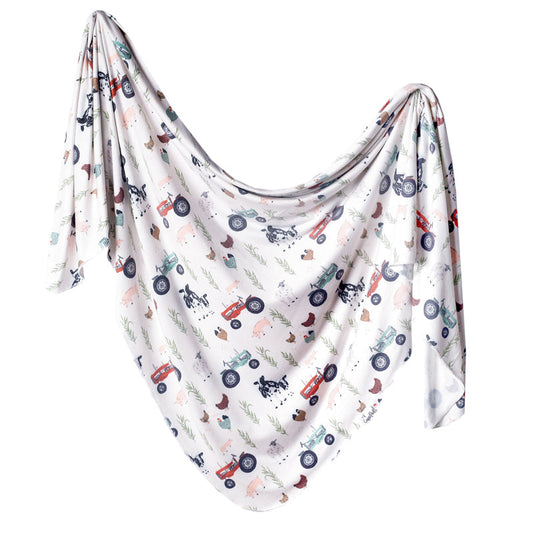 Copper Pearl Knitted Swaddle Blanket Jo Baby Products Wholesaler