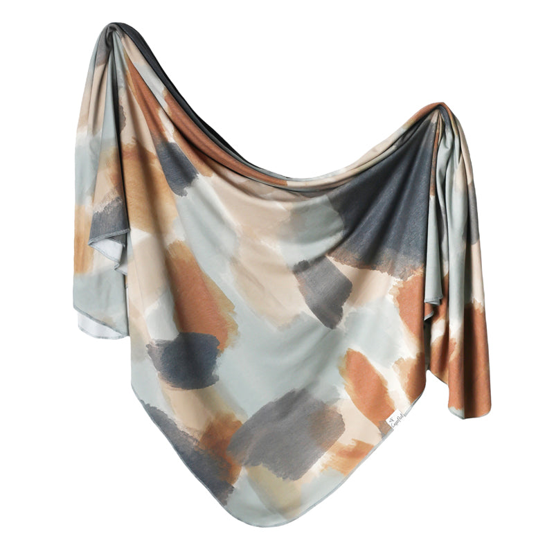 Copper Pearl Knitted Swaddle Blanket Picasso Baby Products Wholesaler