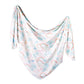 Copper Pearl Knitted Swaddle Blanket Whimsy Baby Products Wholesaler