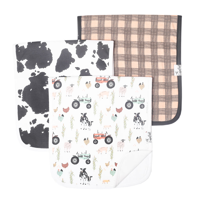 Copper Pearl Premium Burp Cloths Jo 3Pk Baby Products Wholesaler
