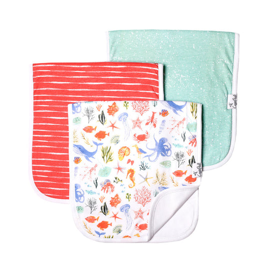 Copper Pearl Premium Burp Cloths Nautical 3Pk Baby Products Wholesaler