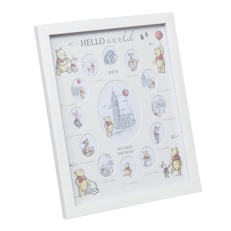 Disney Christopher Robin First Year Multi Aperture Frame Disney