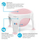Angelcare Soft-Touch Bath Seat Pink Baby Products Wholesaler