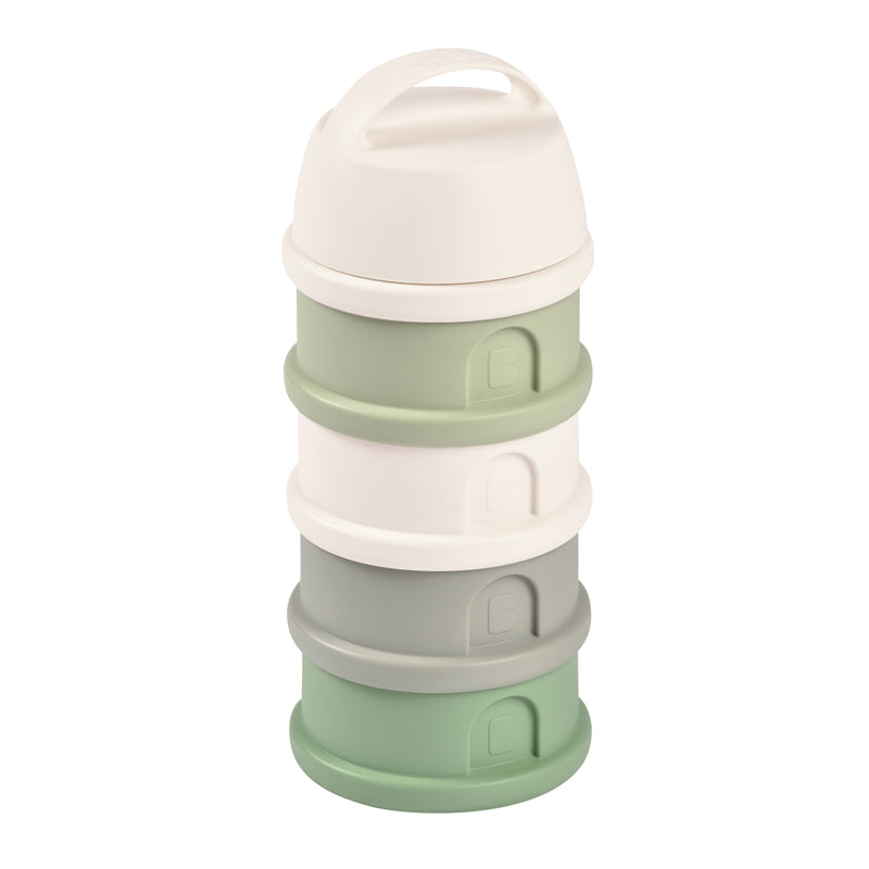 Béaba Snack Storage Stacked Formula Milk Container Grey Baby Products Wholesaler