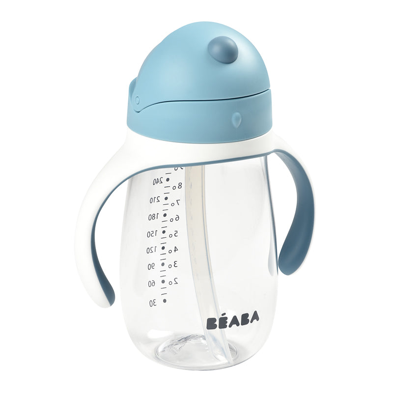 Béaba Tritan Straw Cup Blue 300ml Baby Products Wholesaler