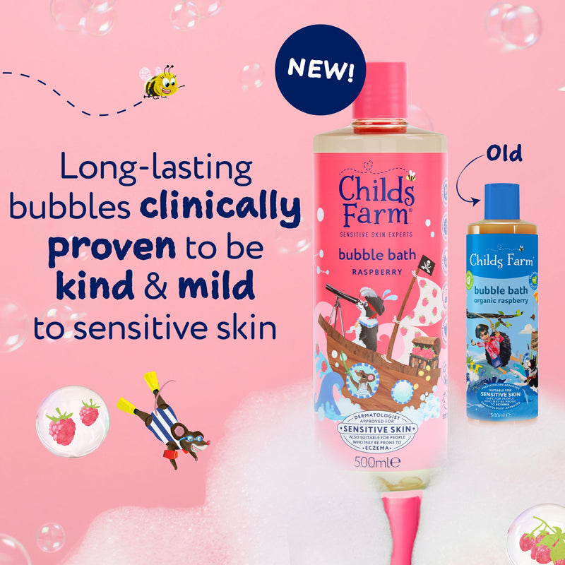 Child's Farm Bubble Bath Raspberry 500ml Baby Products Wholesaler