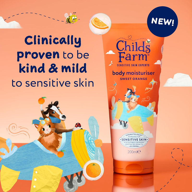 Child's Farm Moisturiser Sweet Orange 200ml Baby Products Wholesaler