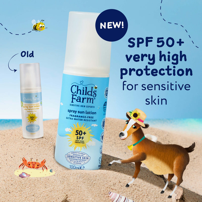 Child's Farm SPF50+ Spray 100ml Baby Products Wholesaler