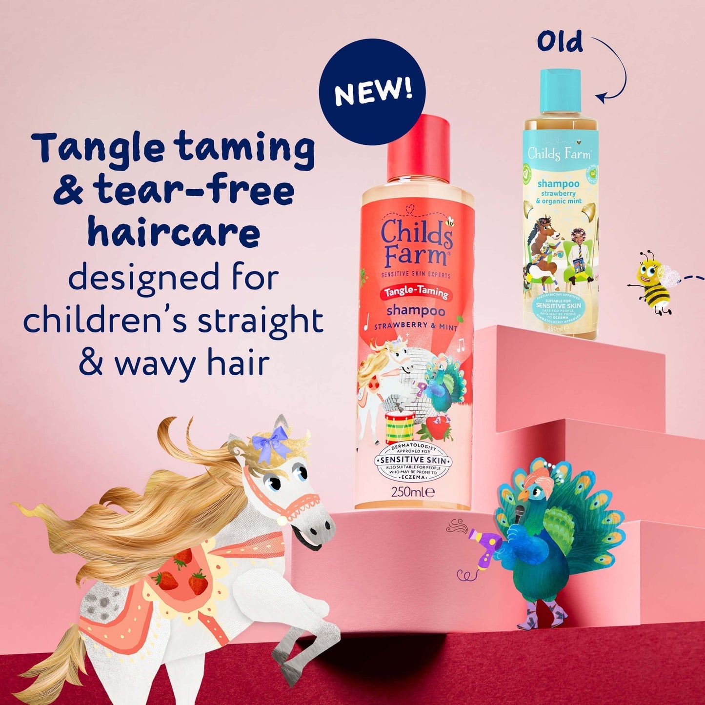Child's Farm Strawberry & Mint Shampoo 250ml Baby Products Wholesaler
