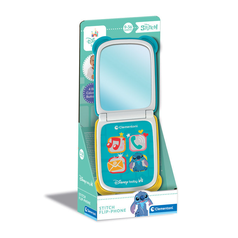 Clementoni Disney Stitch Flip Phone Baby Products Wholesaler