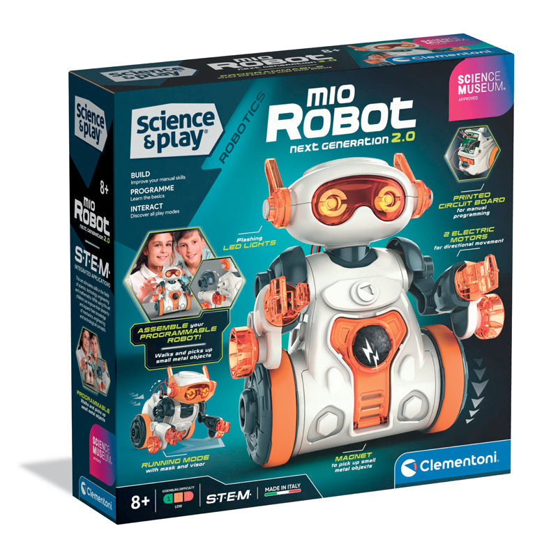 Clementoni Science Museum Mio Robot 2.0 Baby Products Wholesaler