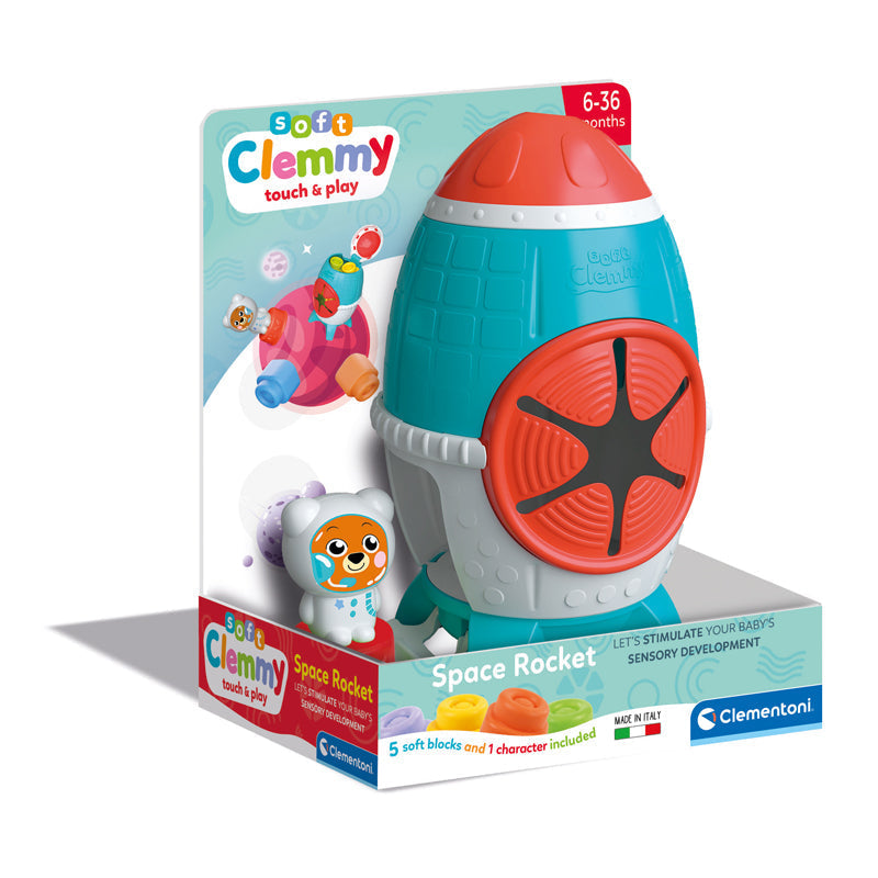 Clementoni Soft Clemmy Space Rocket Baby Products Wholesaler