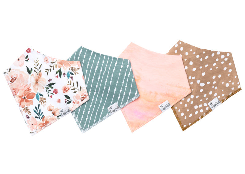 Copper Pearl Bibs Fawn 4Pk Baby Products Wholesaler