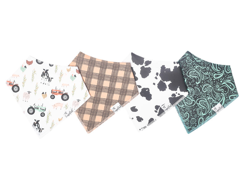 Copper Pearl Bibs Jo 4Pk Baby Products Wholesaler