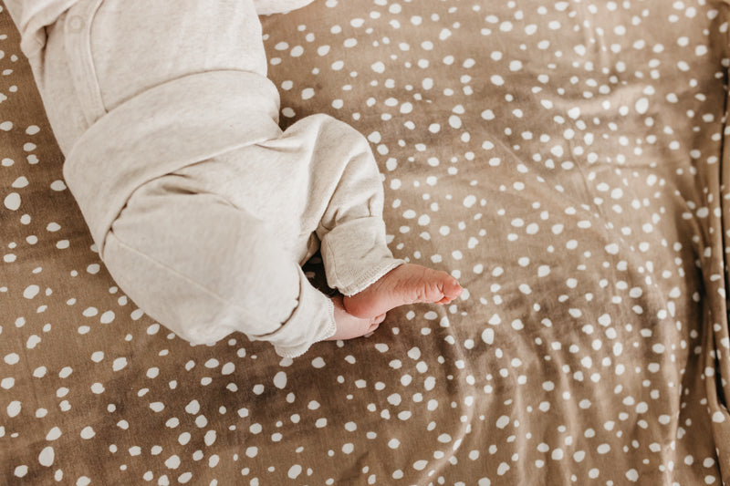 Copper Pearl Knitted Swaddle Blanket Fawn Baby Products Wholesaler