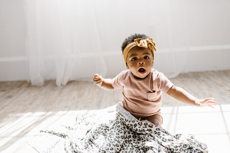 Copper Pearl Knitted Swaddle Blanket Zara Baby Products Wholesaler