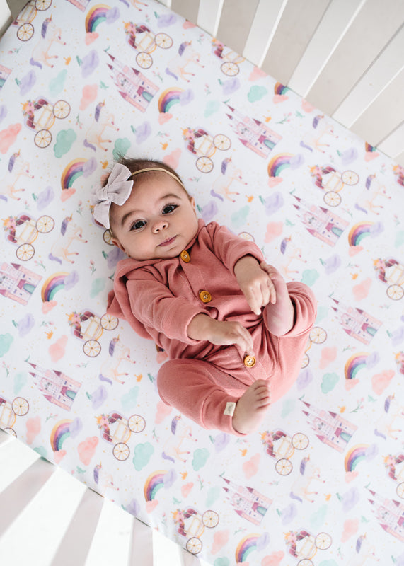 Copper Pearl Premium Elasticised Cot Sheet Enchanted Baby Products Wholesaler