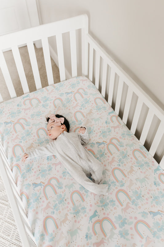 Copper Pearl Premium Elasticised Cot Sheet Whimsy Baby Products Wholesaler