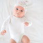 Copper Pearl Top Knot Hat Bloom 0-4m Baby Products Wholesaler