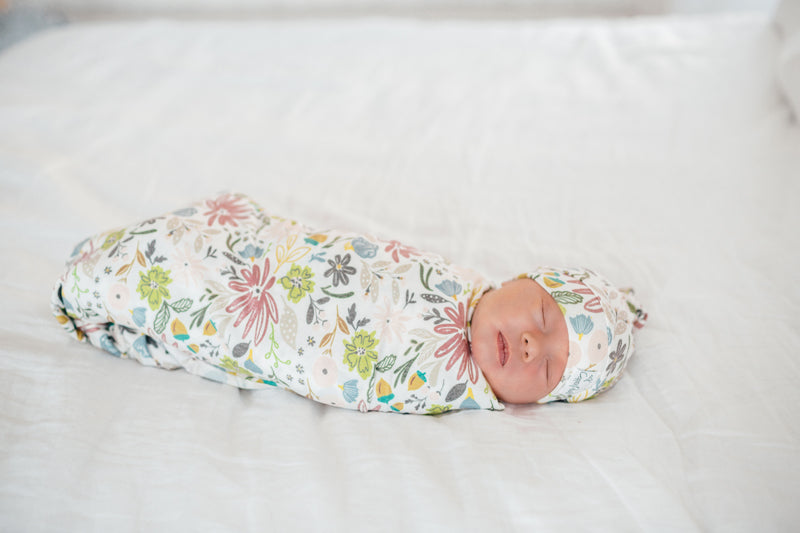 Copper Pearl Top Knot Hat Olive 0-4m Baby Products Wholesaler