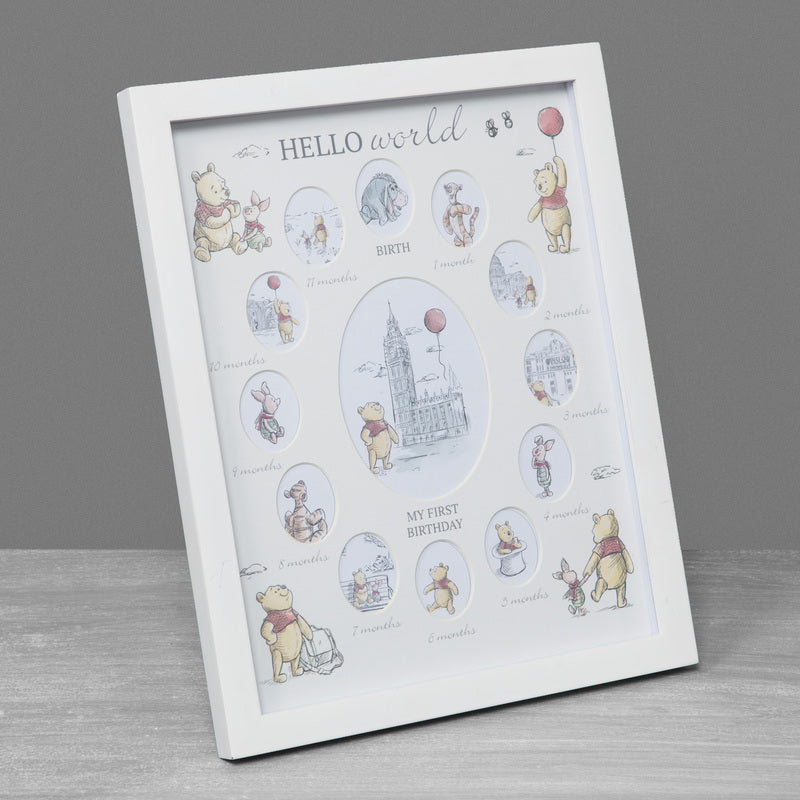 Disney Christopher Robin First Year Multi Aperture Frame Disney