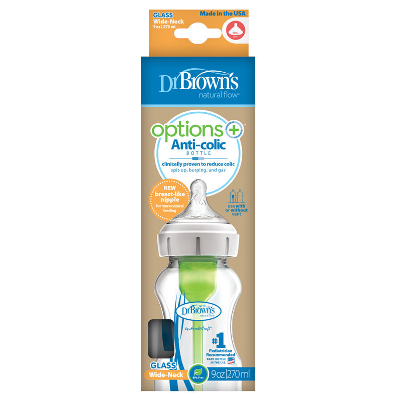 Dr. Brown's Options+ Glass Bottle 270ml Baby Products Wholesaler