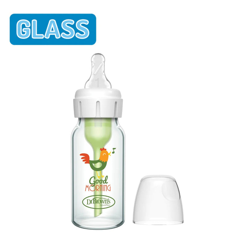 Dr Brown's Options+ Narrow Glass Rooster 120ml Baby Products Wholesaler