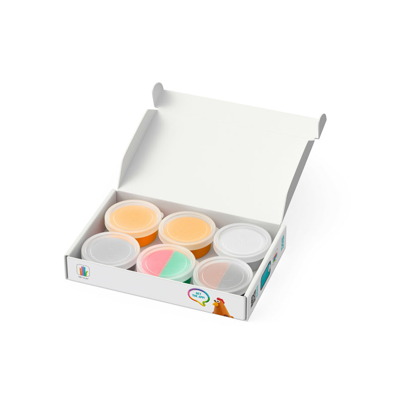 Hey Clay Farm Birds Medium Set Baby Products Wholesaler