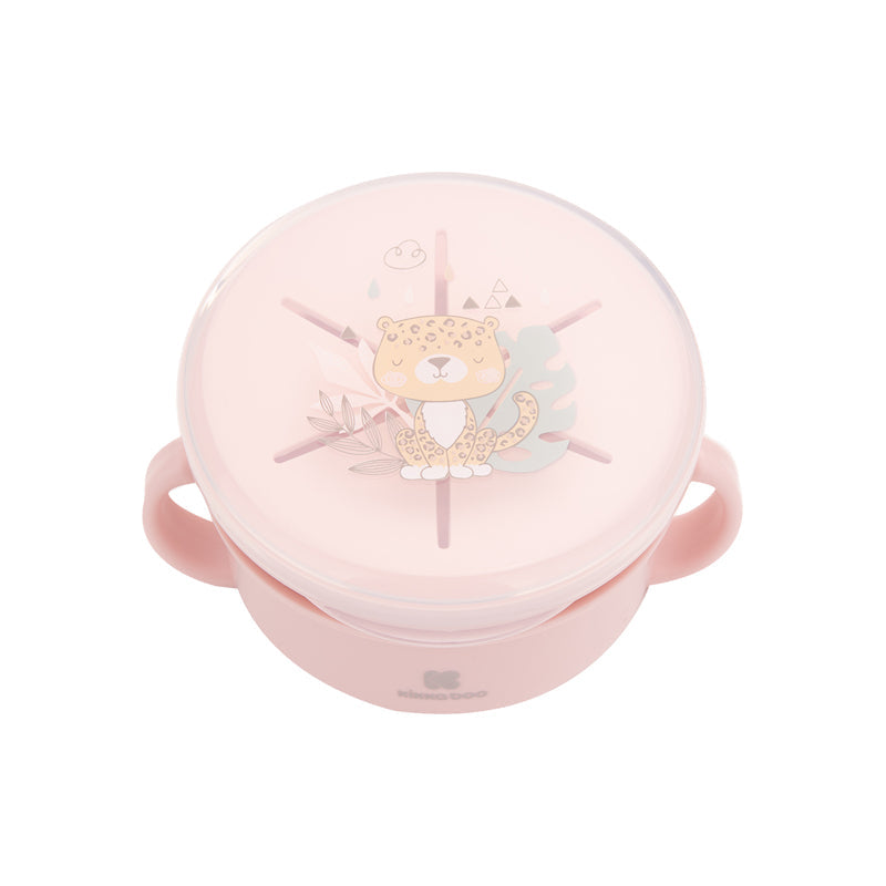 Kikka Boo Snack Bowl 2 In 1 Savanna Pink Baby Products Wholesaler
