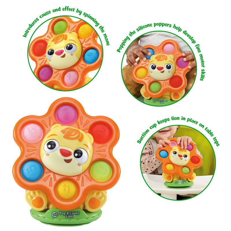 Leap Frog Pop & Count Lion Baby Products Wholesaler