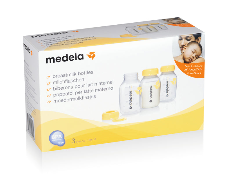Medela Breastmilk Storage Bottles 150ml 3Pk Baby Products Wholesaler