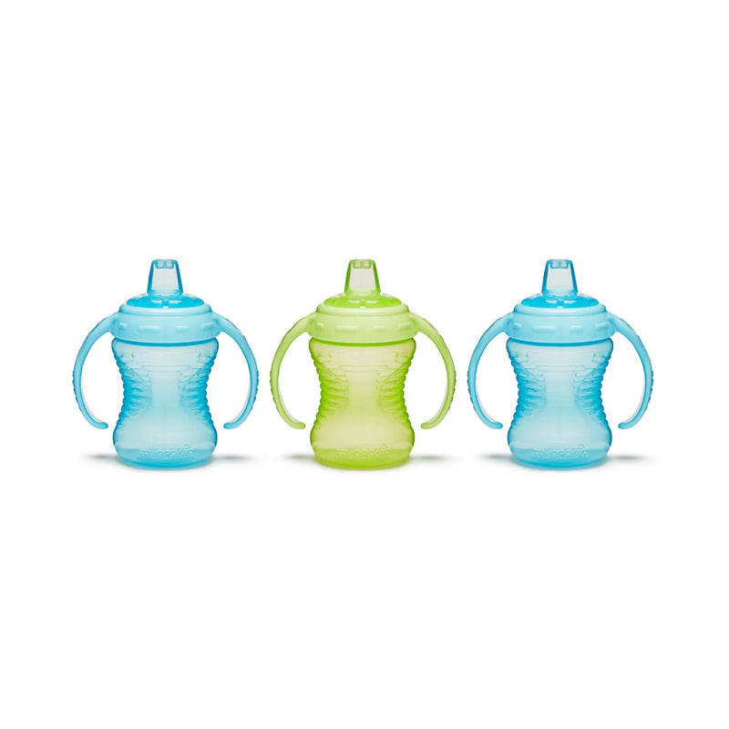 Munchkin Mighty Grip Cup Blue & Green 10Oz 3pk Baby Products Wholesaler
