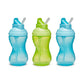 Munchkin Mighty Grip Straw Cup Blue & Green 10Oz 3pk Baby Products Wholesaler