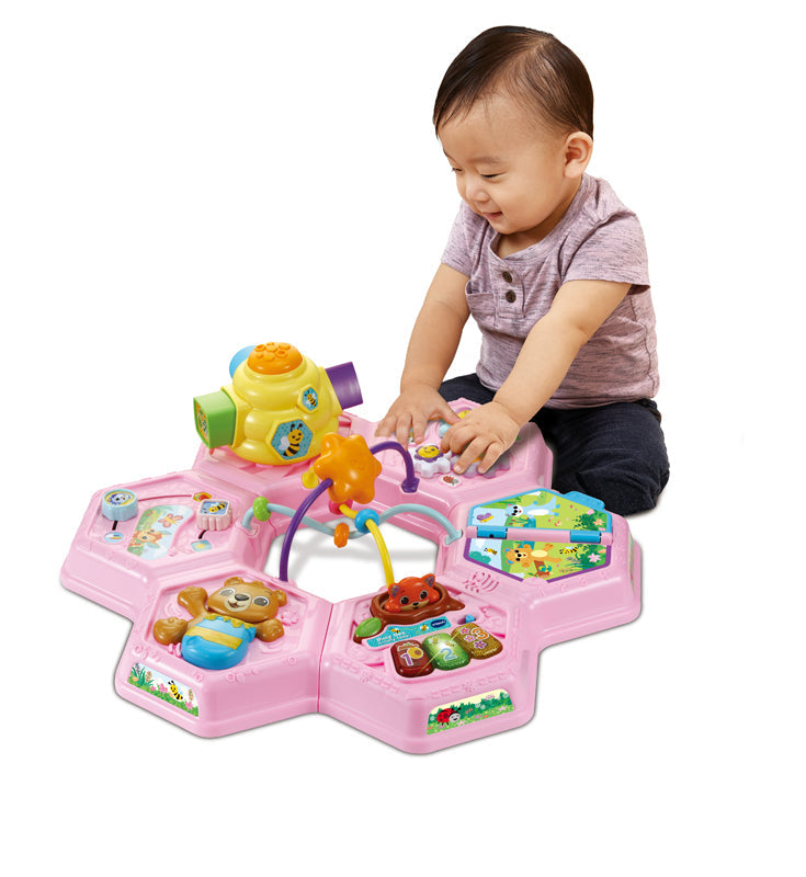 VTech Busy Bee Activity Table Pink Baby Products Wholesaler