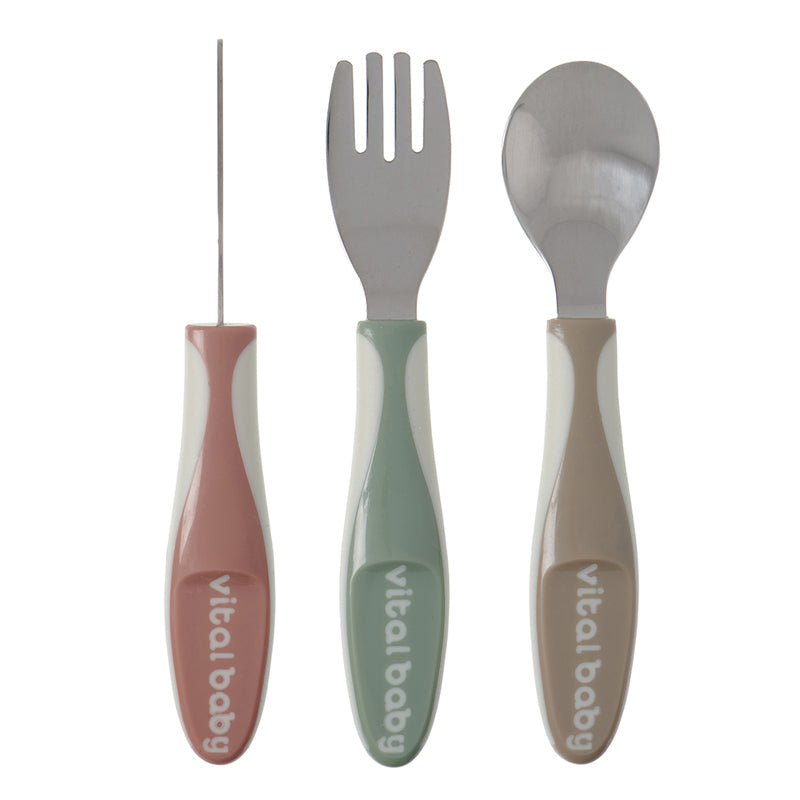 Vital Baby Nourish Big Kid Cutlery 3Pk Baby Products Wholesaler