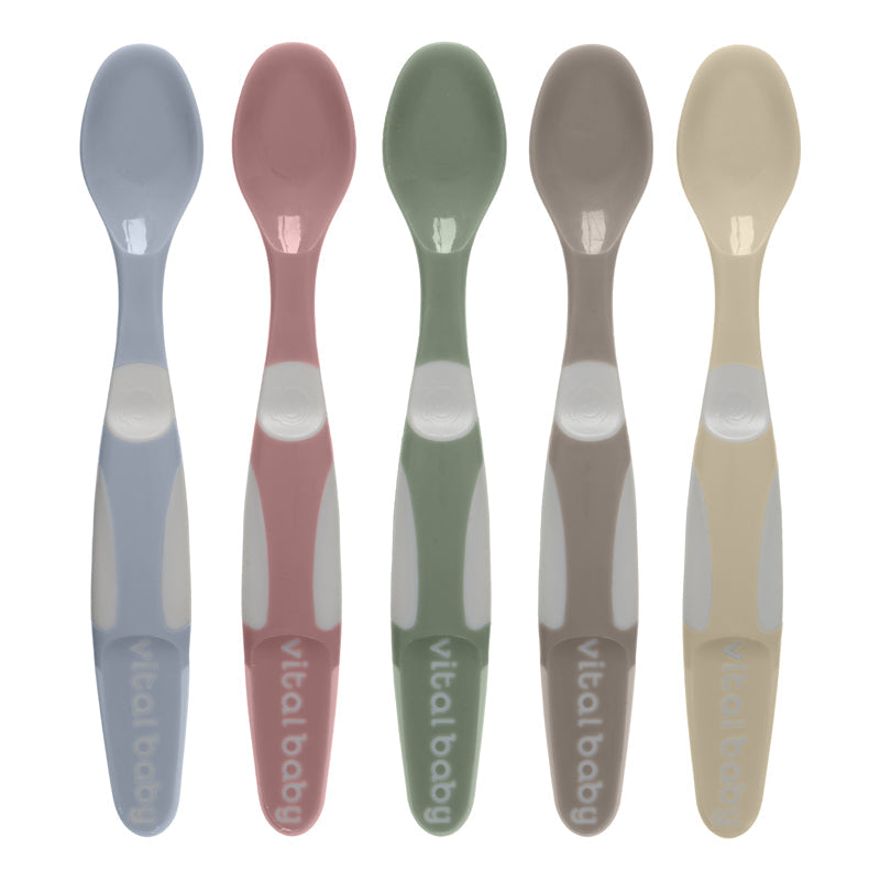 Vital Baby Nourish Start Weaning Spoons 5Pk Baby Products Wholesaler