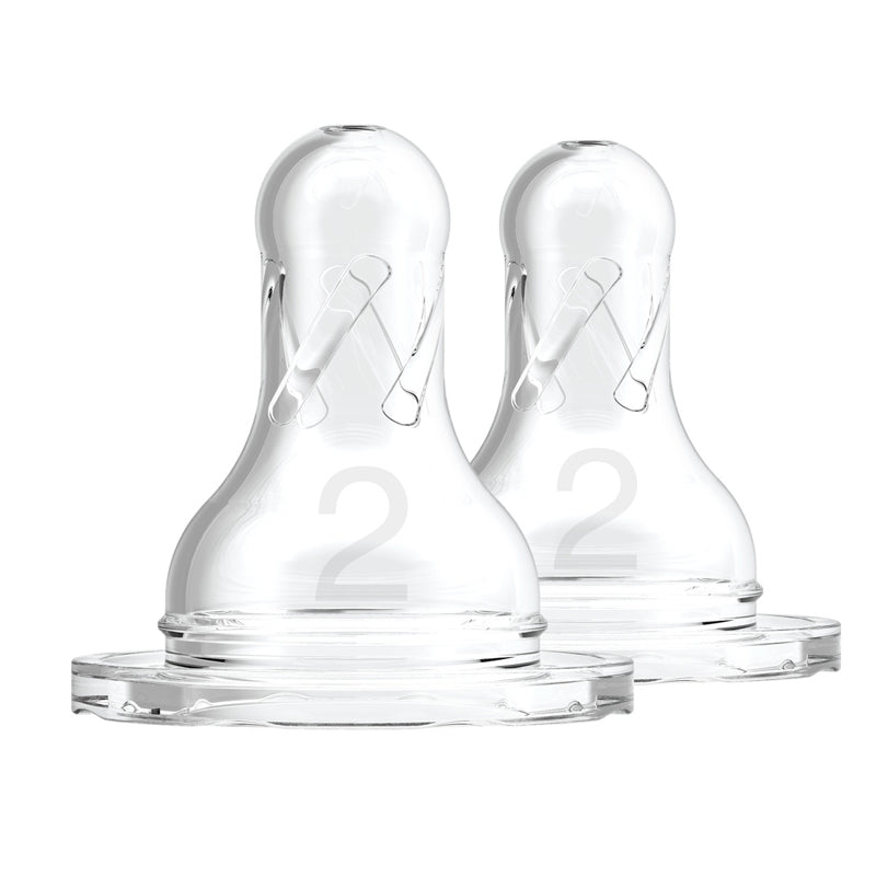 Dr Brown's Natural Flow® Options+™ Narrow Teat Level 2 Flow 2Pk Baby Products Wholesaler